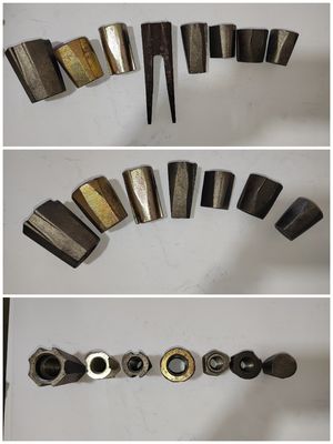 এএসটিএম অনুমোদিত সম্প্রসারণ শেল অ্যাঙ্কর বোল্ট টেনশন শক্তি জন্য তিন পাতার বোল্ট এবং বাদাম সমাবেশ