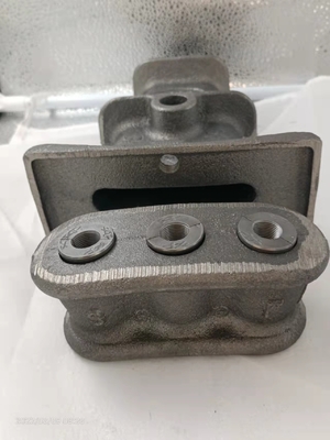 কাস্টিং ফ্ল্যাট অ্যাঙ্কোরেজ পোস্ট টেনশন স্যান্ডব্লাস্টিং 2s 3s ছিদ্র সহ