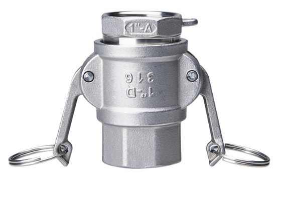 স্ব-লকিং স্টেইনলেস স্টীল ক্যামলক কাপলিং কাস্টিং ক্যাম এবং গ্রুভ রিডুসার