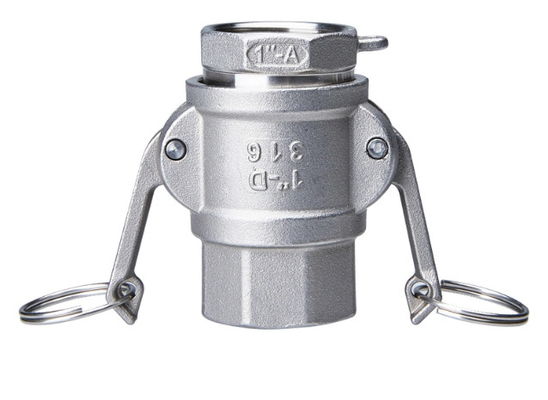 স্ব-লকিং স্টেইনলেস স্টীল ক্যামলক কাপলিং কাস্টিং ক্যাম এবং গ্রুভ রিডুসার