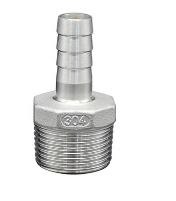 বিজোড় পুরুষ থ্রেডেড সকেট স্টেইনলেস স্টীল হাইড্রোলিক পায়ের পাতার মোজাবিশেষ সংযোগকারী স্তনবৃন্ত