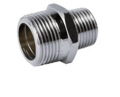 304 316L থ্রেডেড স্টেইনলেস স্টীল পাইপ ফিটিং পুরুষ হেক্স নিপল রিডুসার